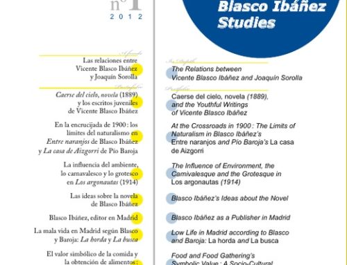 Journal of Blasco Ibáñez Studies nº1